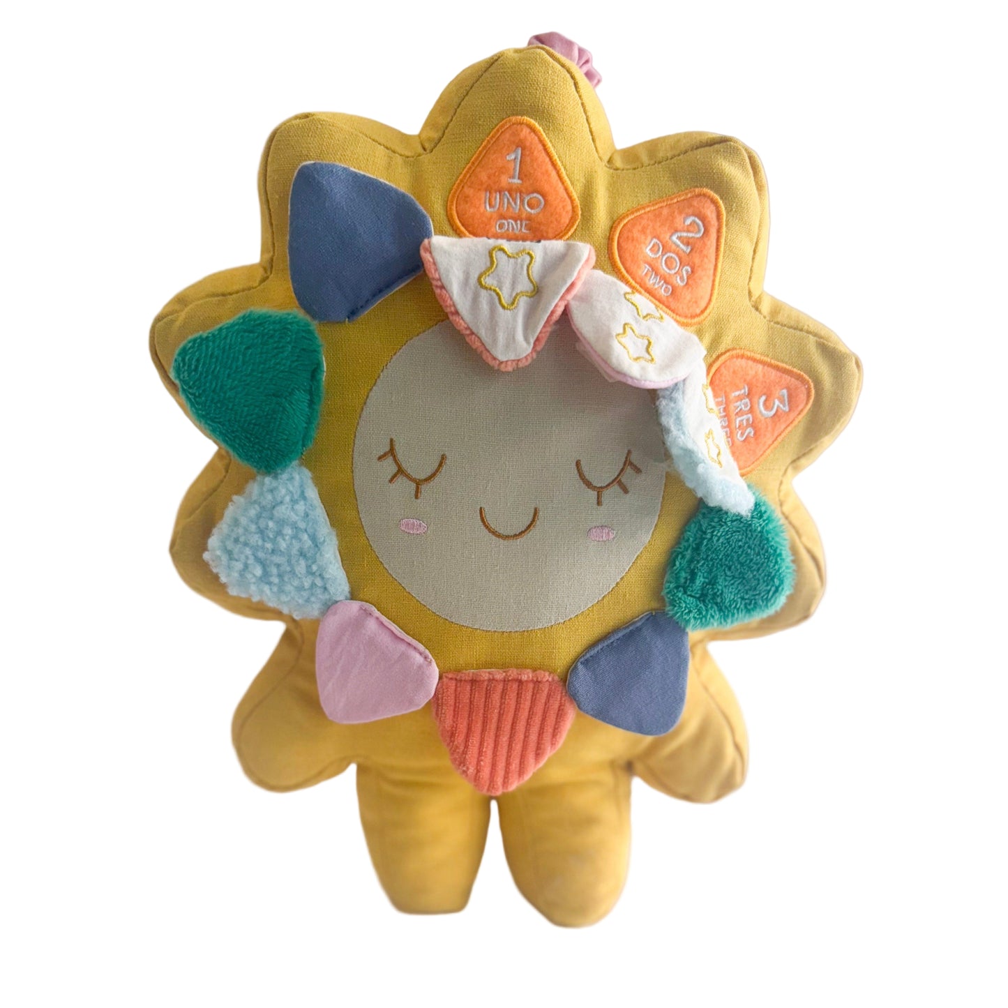 Cuéntale al Sol – Bilingual musical plush toy teaching numbers