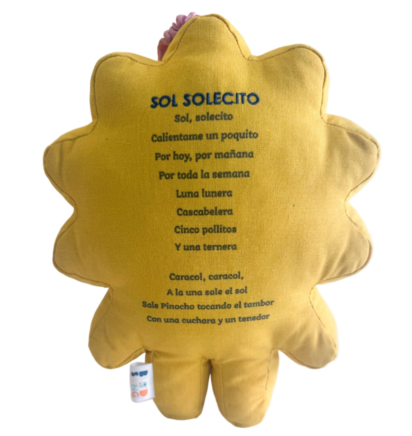 Cuéntale al Sol – Bilingual musical plush toy teaching numbers