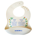El Tren de la Cucharita (Choo-Choo Spoon Train) Bilingual Silicone Bib