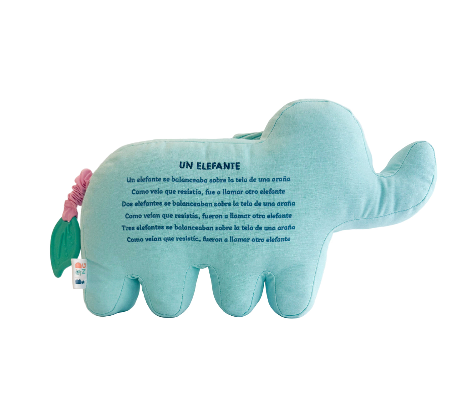 El Elefante Quiere... – Bilingual musical plush toy teaching verbs