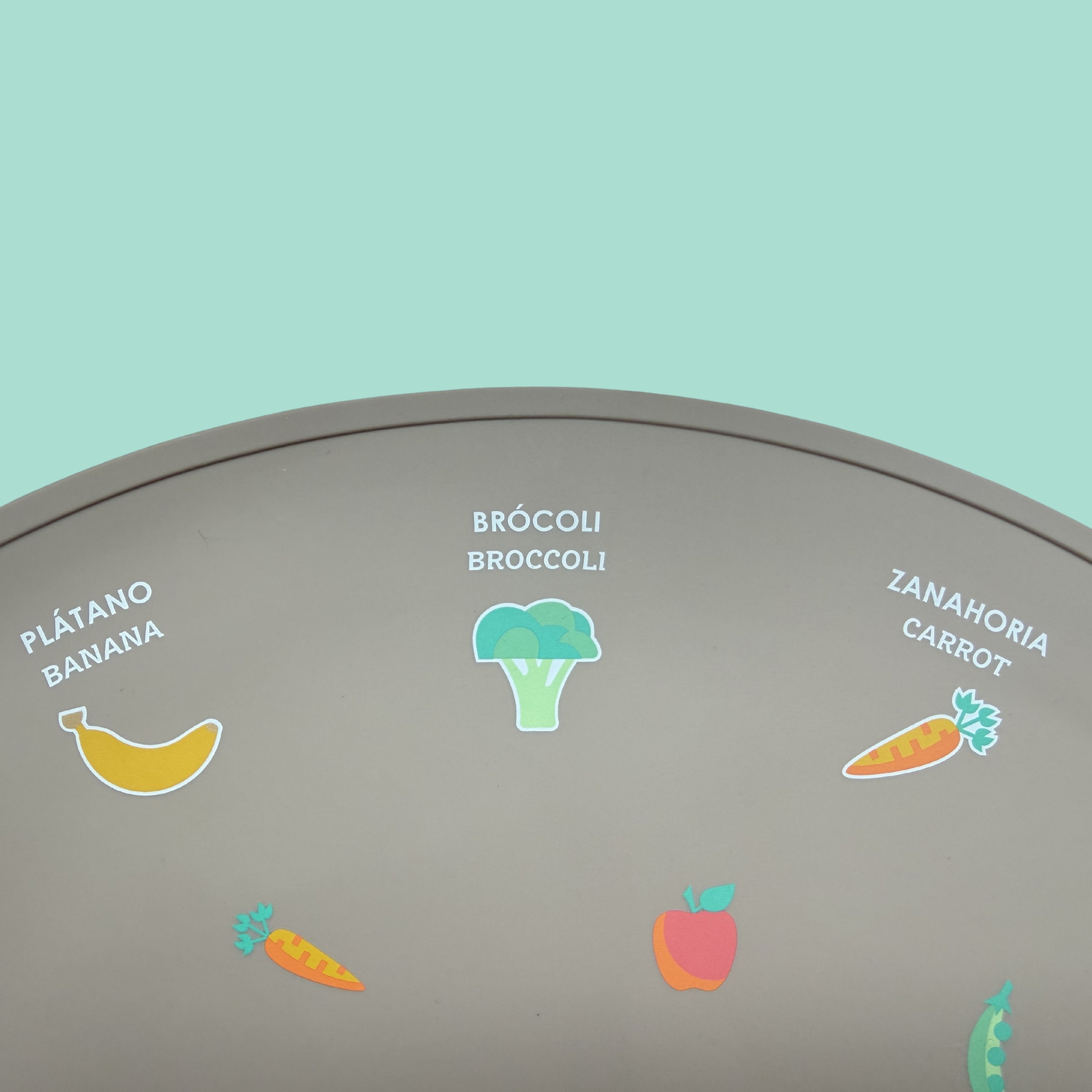 Baby’s First Foods Bilingual Silicone Placemat