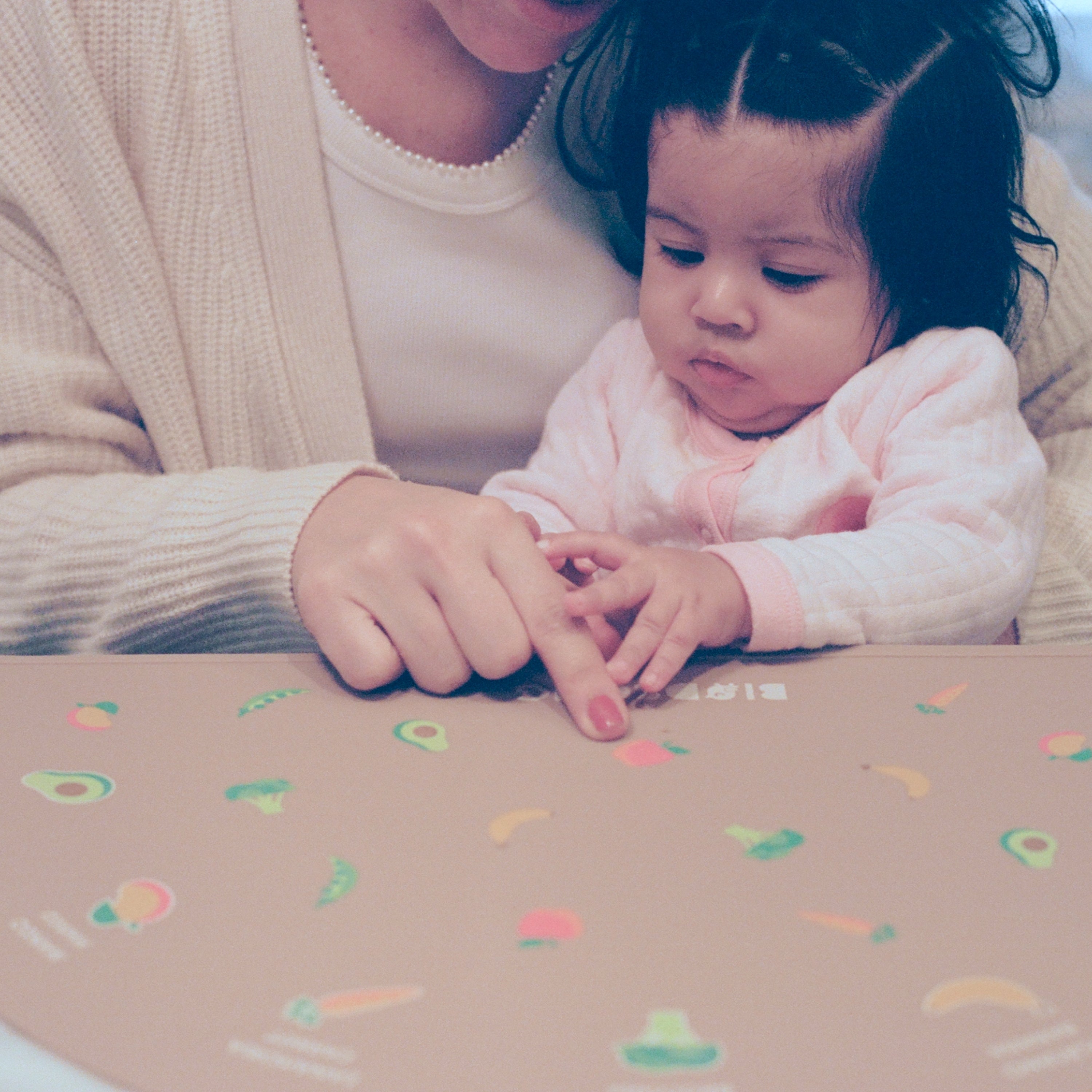 Baby’s First Foods Bilingual Silicone Placemat