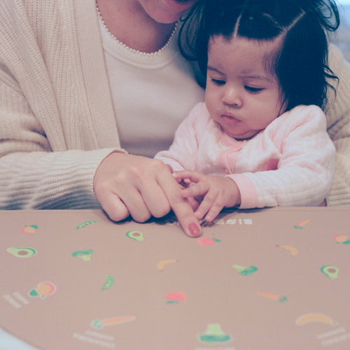 Baby’s First Foods Bilingual Silicone Placemat